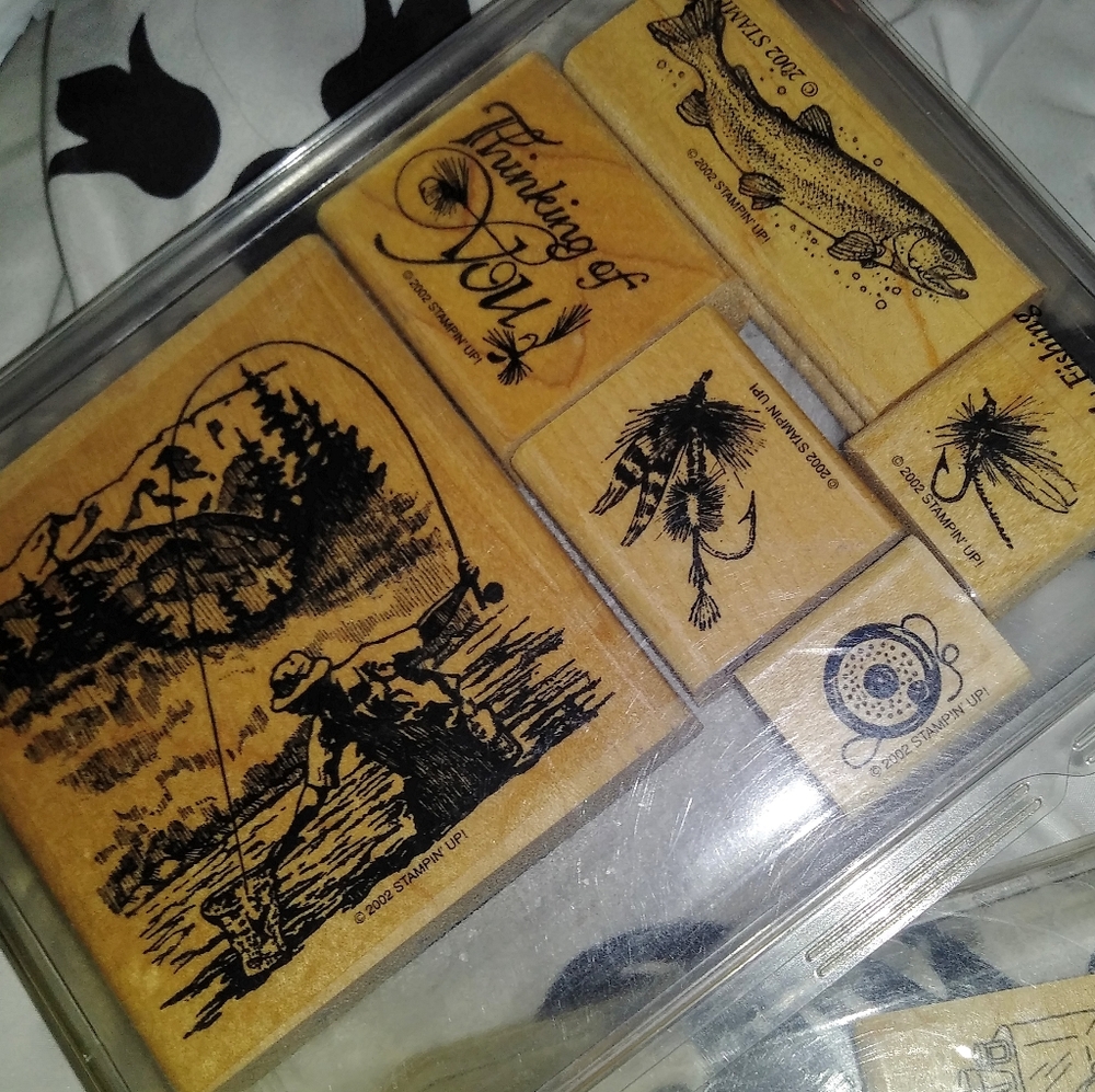 Stampin Up! Fly Fishing Stamp Set!